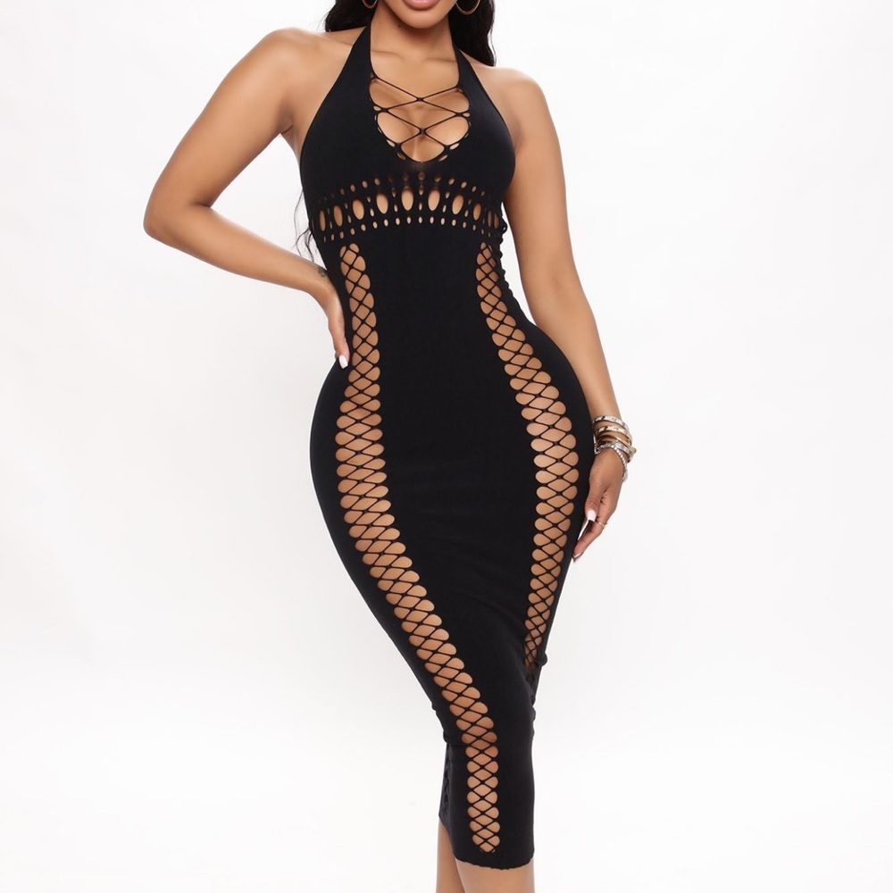 Seamless midi dress